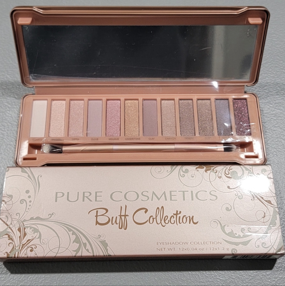 PLUME COSMETICS Buff Collection Eyeshadow Palette - Neutral Buff Shades